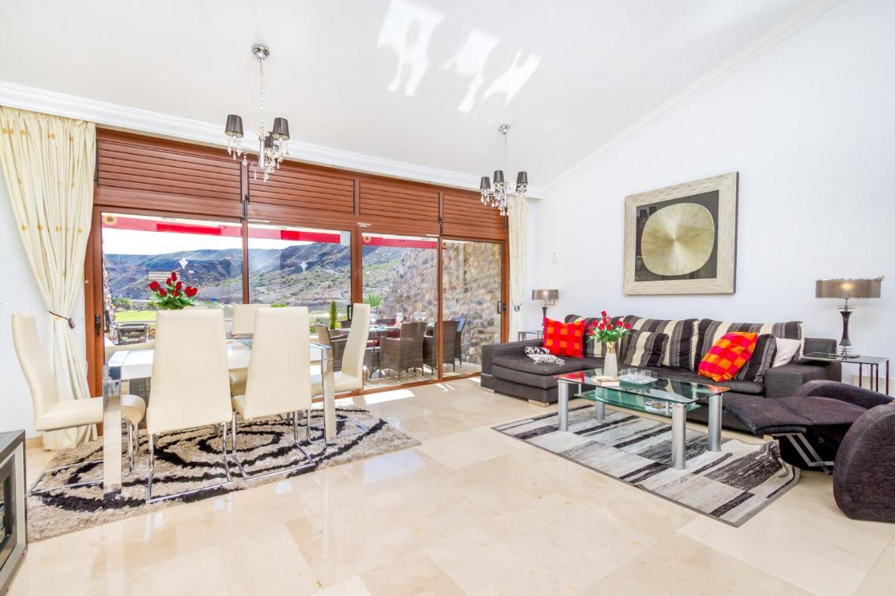 Casa Holmston, Duplex Villa With Hot Tub In Anfi Tauro Topaz Моган Экстерьер фото