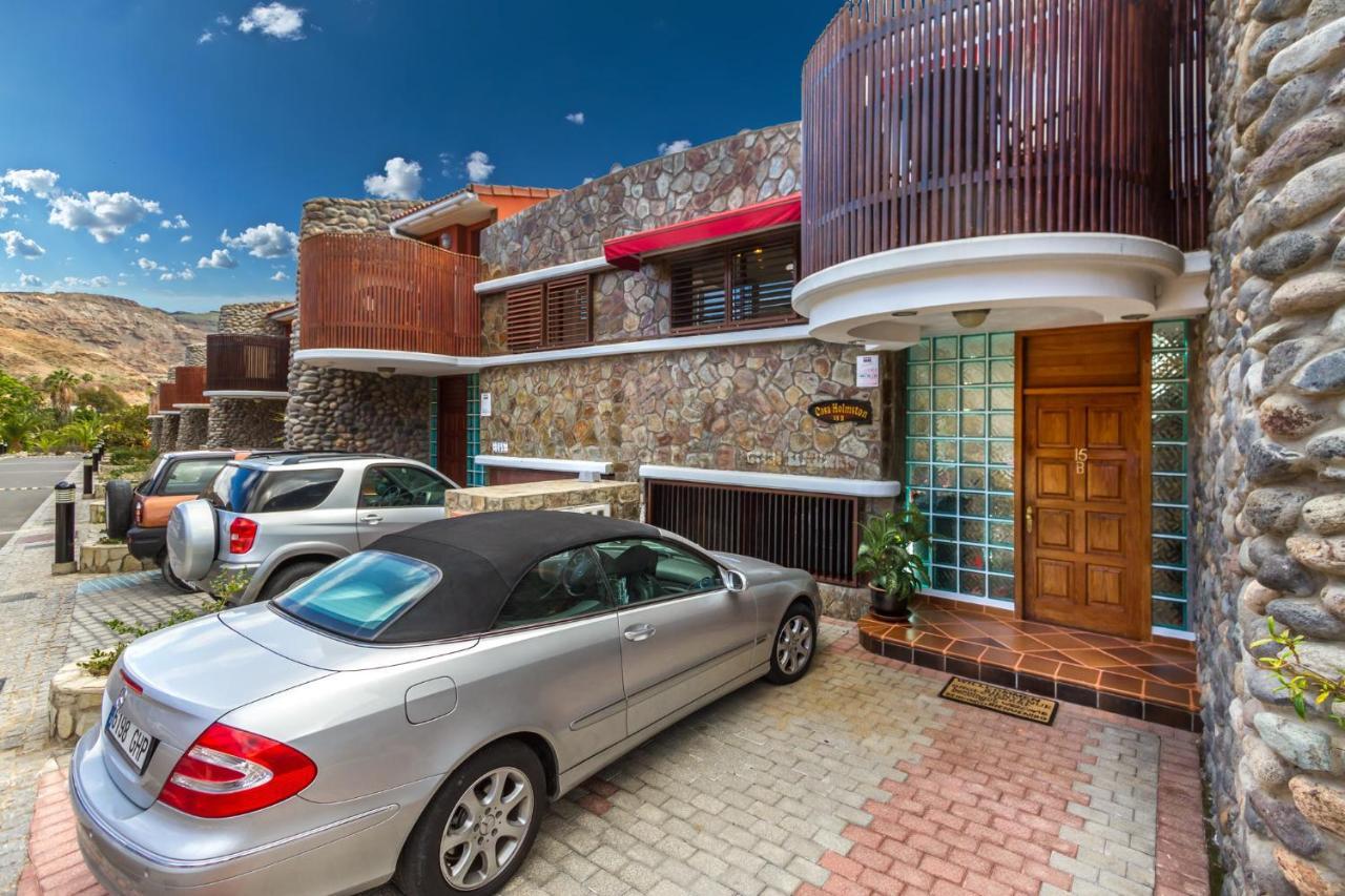 Casa Holmston, Duplex Villa With Hot Tub In Anfi Tauro Topaz Моган Экстерьер фото